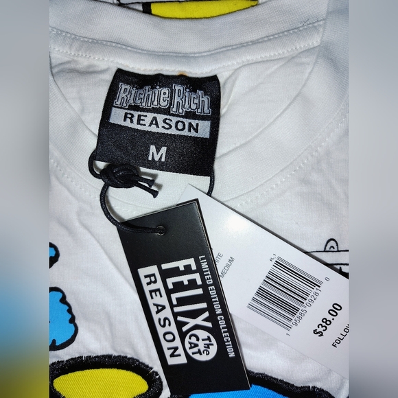 NWT Men's Richie Rich T-shirt size Medium - Picture 5 of 6